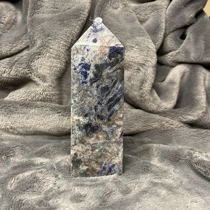 Sunset Sodalite Rectangular Stone Tower